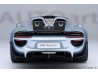 Porsche 918 Spyder 2013 blue WEISSACH PACKAGE 1:18 (liquid metal chrome blue) - AUTOart