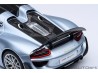 Porsche 918 Spyder 2013 blue WEISSACH PACKAGE 1:18 (liquid metal chrome blue) - AUTOart