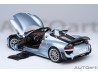 Porsche 918 Spyder 2013 blue WEISSACH PACKAGE 1:18 modrá - AUTOart