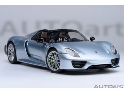 Porsche 918 Spyder 2013 blue WEISSACH PACKAGE 1:18 modrá - AUTOart
