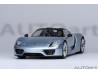 Porsche 918 Spyder 2013 blue WEISSACH PACKAGE 1:18 modrá - AUTOart