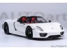 Porsche 918 Spyder 2013 1:18 white WEISSACH PACKAGE bílá - AUTOart