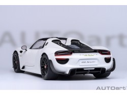 Porsche 918 Spyder 2013 1:18 white WEISSACH PACKAGE bílá - AUTOart