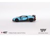 Bugatti Chiron Pur Sport  - modrá - 1:64 - Mini GT