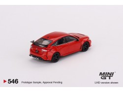 Honda Civic Type R Rallye Red 2023 W/ Advan GT Wheel - 1:64 - Mini GT