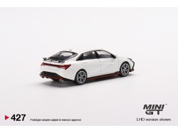 HYUNDAI ELANTRA N - bílá - 1:64 - Mini GT