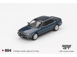 BMW 750IL (E38) - blue met. - 1:64 - Mini GT