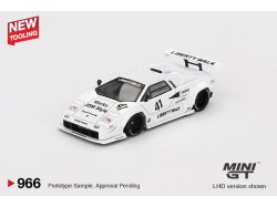 Lamborghini Countach LB-Works Tokyo Autosalon - white  - 1:64 - Mini G