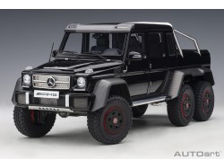 Mercedes-Benz G 63 AMG 6x6 2013 1:18 Gloss black - AUTOart