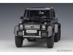 Mercedes-Benz G 63 AMG 6x6 2013 1:18 černá lesklá - AUTOart