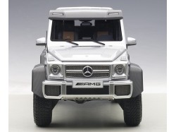 Mercedes-Benz G 63 AMG 6x6 2013 1:18 Iridium silver - AUTOart