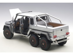 Mercedes-Benz G 63 AMG 6x6 2013 1:18 Iridium silver - AUTOart