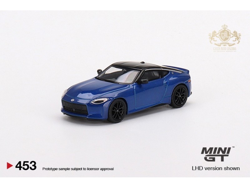 Nissan Z Performance 2023, modrá -1:64 - Mini GT/MIJO