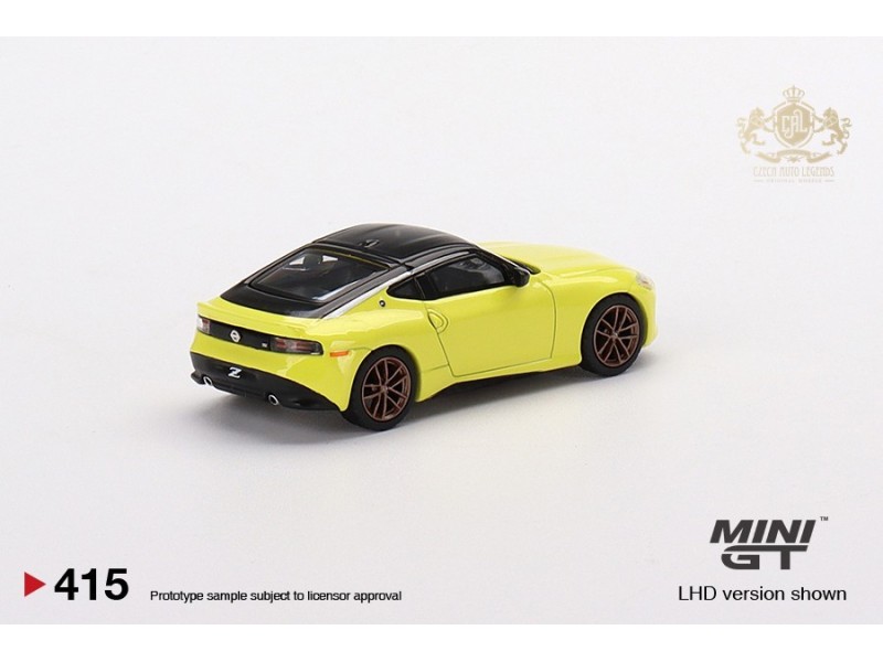 Nissan Z Proto Spec 2023, Ikazuchi Yellow -1:64 - Mini GT/MIJO