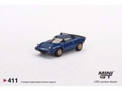 Lancia Stratos Hf Stradale, modrá -1:64 - Mini GT/MIJO