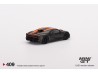 Bugatti Chiron Super Sport 300+ World Record 304.773 Mph, Carbon Viber Grey/Orange -1:64 - Mini GT/MIJO