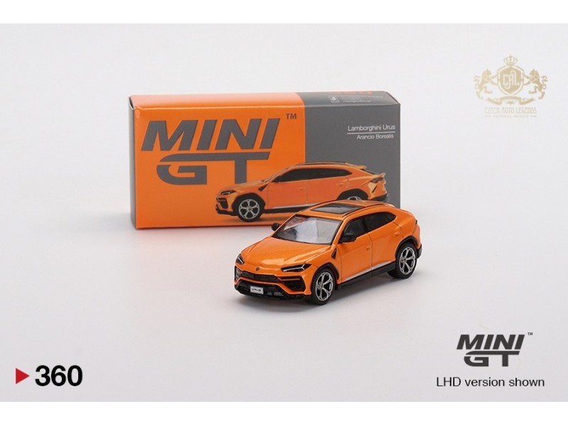 Lamborghini Urus, Orange -1:64 - Mini GT