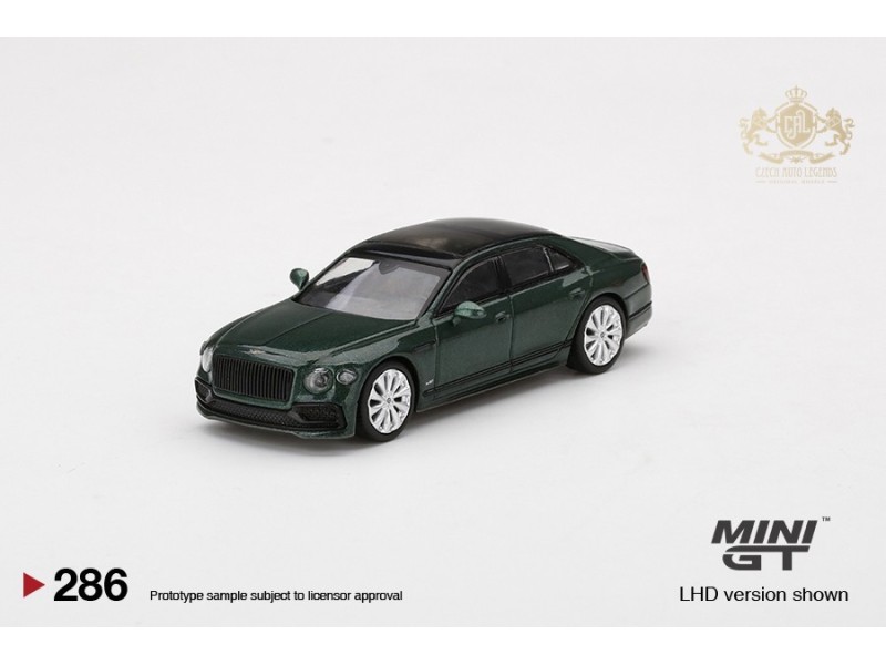 Bentley Flying Spur Verdant, zelená -1:64 - Mini GT/MIJO