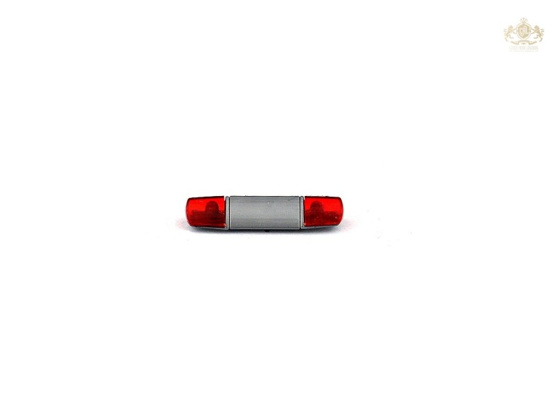 Beacon Hella light - silver - red - 1:43 assembled - CAL