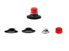 Beacon "Tesla AZD 500/501" − red with black sound siren − kit − CAL 1:18