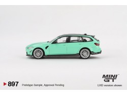 BMW M3 TOURING (G81) M Performance  mint green 2022 -1:64 - Mini GT