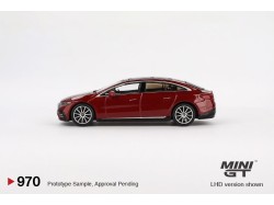 MERCEDES-BENZ EQS 580 4MATIC  červená met. 2024 -1:64 - Mini GT/blistr - blister