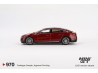 MERCEDES-BENZ EQS 580 4MATIC  červená met. 2024 -1:64 - Mini GT/blistr - blister
