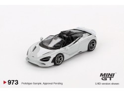 MCLAREN 750S SPIDER sv. šedá 2024 -1:64 Mini GT