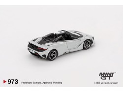 MCLAREN 750S SPIDER CIRRUS GREY 2024 -1:64 Mini GT/blistr - blister