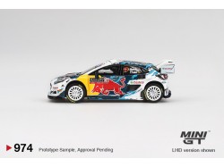 Ford Puma Rally1 nr.13 M-Sport Ford WRT RMC 2024  - white  - 1:64 - Mini GT - blister