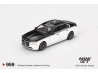 BMW I7 XDrive 60 Alpine - white/black met - 1:64 - Mini GT - blistr