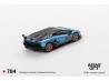 Lamborghini Aventador SVJ 63 - blue met. -1:64 - Mini GT