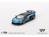 Lamborghini Aventador SVJ 63 - blue met. -1:64 - Mini GT