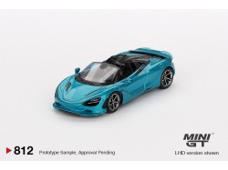 McLaren 750S Spider Belize Blue - 1:64 - Mini GT