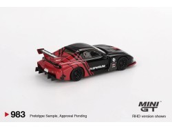 Mazda RX-7 LB-Super Silhouette Advan  - black  - 1:64 - Mini GT