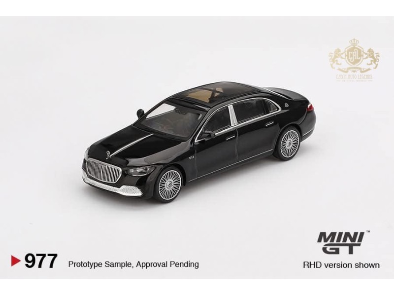 Mercedes-Maybach S 680 - black -1:64 Mini GT - blister