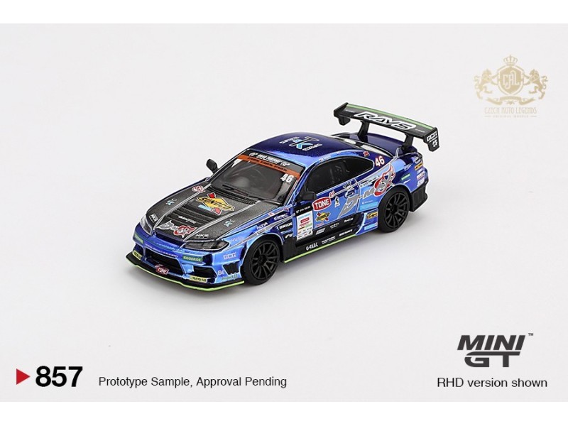 NISSAN SILVIA S15 n70 D-MAX RACING D1 GRAND PRIX 2023 - 1:64 - Mini GT