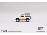 LAND ROVER DEFENDER 90 WAGON - bílá - 1:64 - Mini GT/MIJO