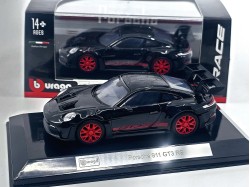 PORSCHE 911 992 GT3 RS COUPE 2022 1:43 - černá - Bburago