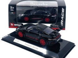 PORSCHE 911 992 GT3 RS COUPE 2022 1:43 - black - Bburago