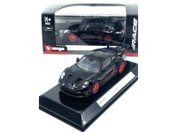 PORSCHE 911 992 GT3 RS COUPE 2022 1:43 - black - Bburago