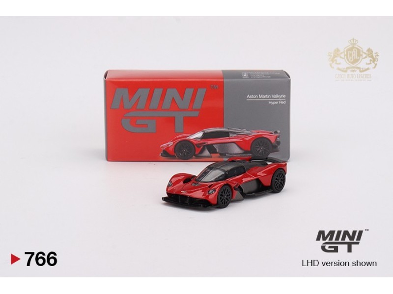 Aston Martin Valkyrie 2024 - Red - 1:64 - Mini GT