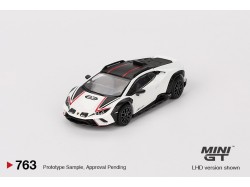 Lamborghini Huracán Sterrato 2023 - White - 1:64 - Mini GT