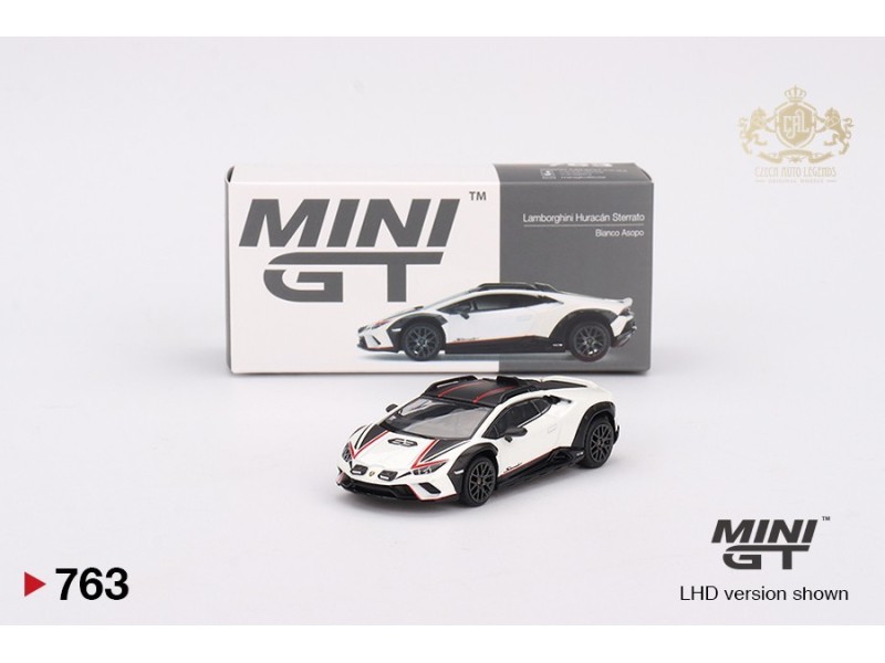 Lamborghini Huracán Sterrato 2023 - bílá - 1:64 - Mini GT