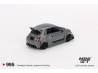 FIAT ABARTH 595 LB-WORKS X ABAS WORKS 2024 - Grey - 1:64 -Mini GT - blister