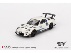 MAZDA RX7 (FD3S) ITOSYOUKAI REI-GOUKI WITH RE AMEMIYA 2004 - bílá - 1:64 -Mini GT