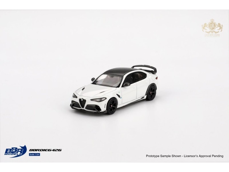 ALFA ROMEO GIULIA GTAM 2021 - white -1:64 - BBR