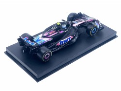 ALPINE F1 A524 TEAM BWT ALPINE N.10 SEASON 2024 1:43 - PIERRE GASLY - WITH PILOT AND SHOWCASE - Bburago