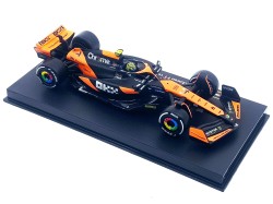 McLAREN F1 MCL38 N.4 WINNER MIAMI GP 2024 FIRST F1 VICTORY 1:43 – L. NORRIS - PILOT AND SHOWCASE - Bburago