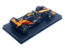 McLAREN F1 MCL38 N.4 WINNER MIAMI GP 2024 FIRST F1 VICTORY 1:43 – L. NORRIS - PILOT AND SHOWCASE - Bburago